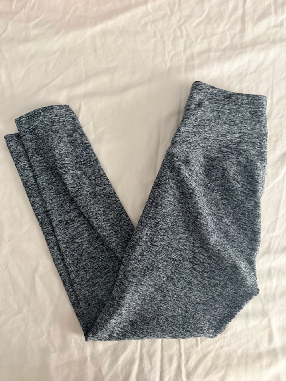 Beyond yoga space tie gray leggings small